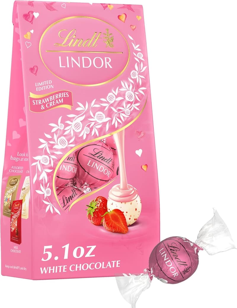 White Lindor Ball Bag