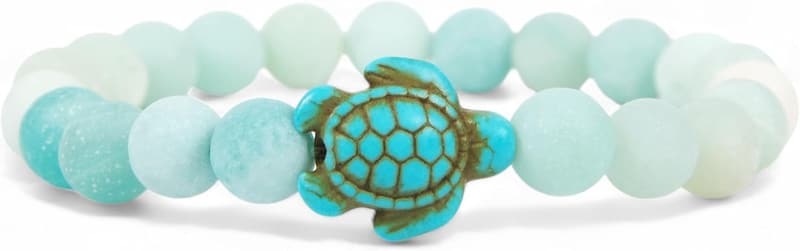 Bahama Blue Sea Turtle Tracking Bracelet for All Sizes
