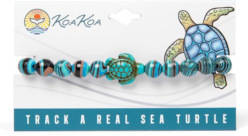 Tracking Sea Turtle Bracelet - Helps Save Turtles, Unisex