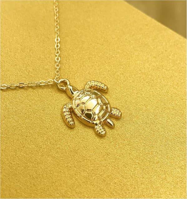 Friendship Anchor Compass Necklace with Good Luck Elephant
