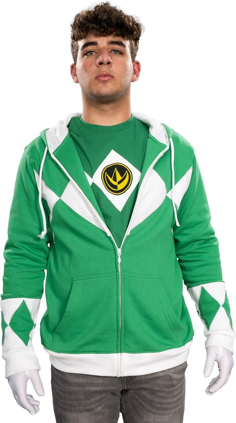Power Rangers Hooded Sweatshirt Costume