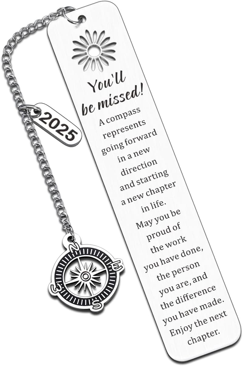 2025 Retirement Compass Bookmark for Coworkers & Friends