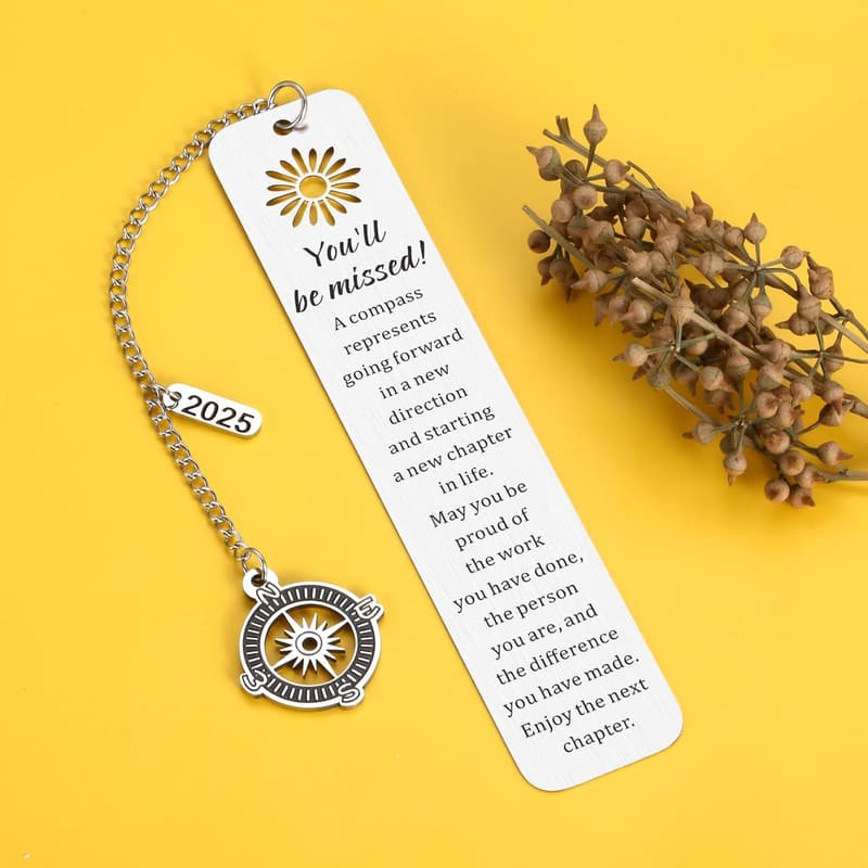 2025 Retirement Compass Bookmark for Coworkers & Friends