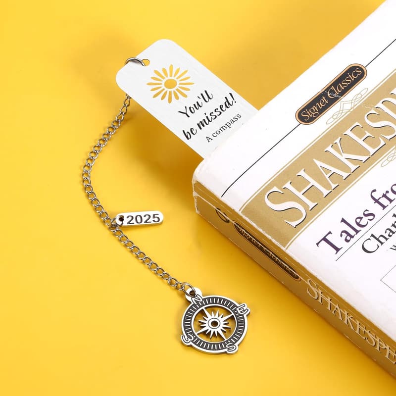 2025 Retirement Compass Bookmark for Coworkers & Friends