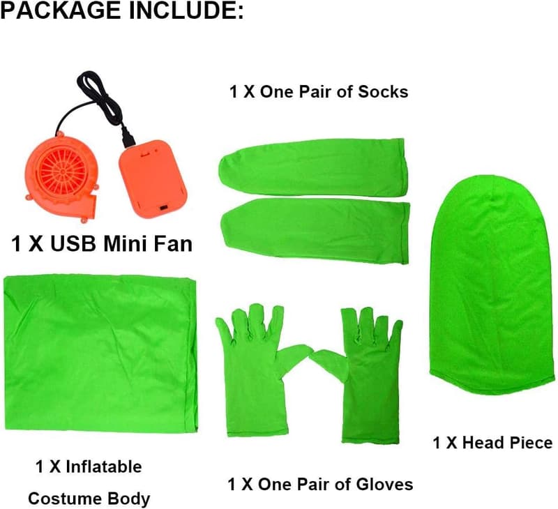 Inflatable Full Body Costume for Halloween & Christmas