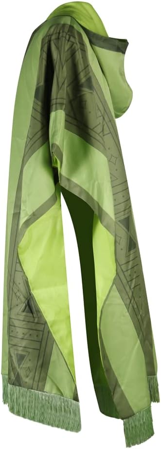 Adult Green Cloak Cape for Halloween Cosplay Costumes