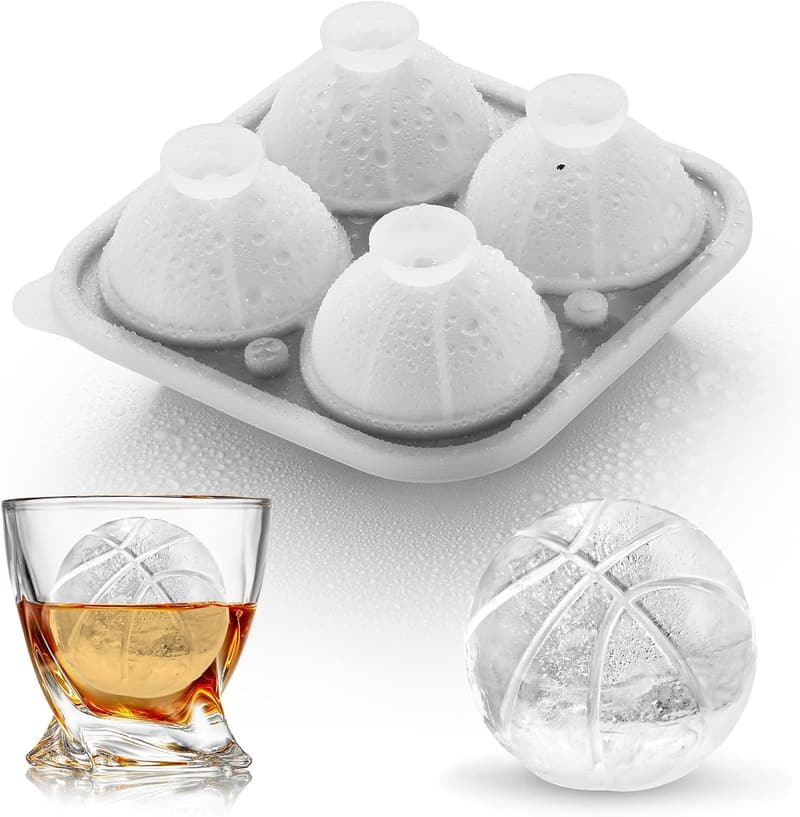 Basketball Ice Cube Mold - 2.2
