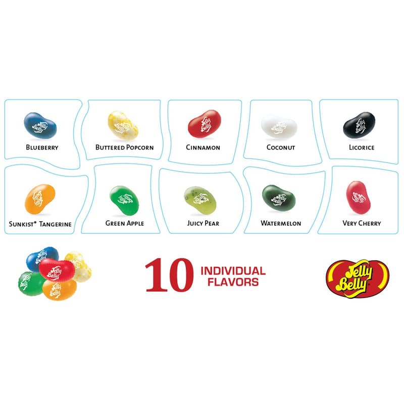 Christmas Jelly Belly 10-Flavor Gift Box