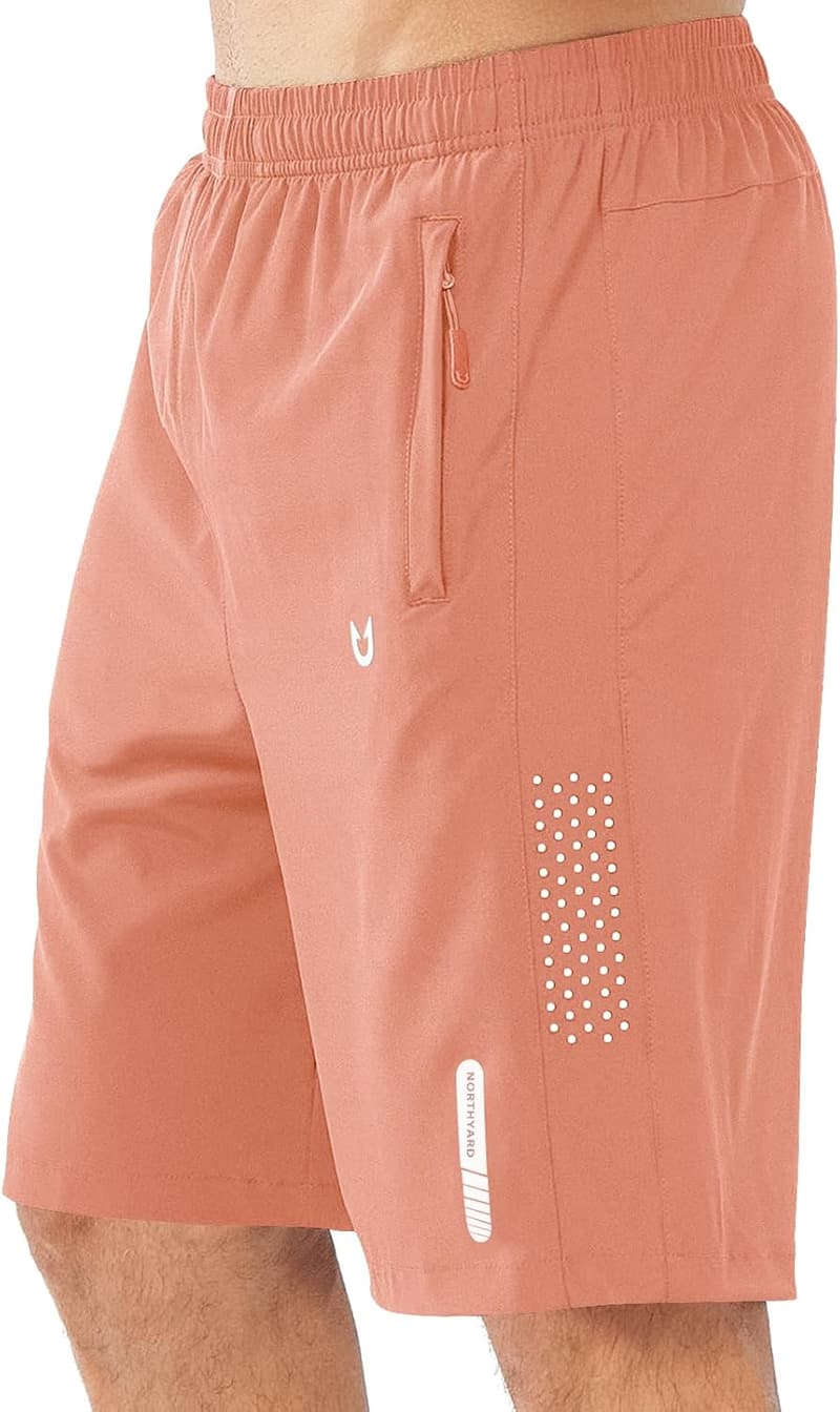 Men's Quick-Dry Athletic Running Shorts - Lightweight Sports Gear