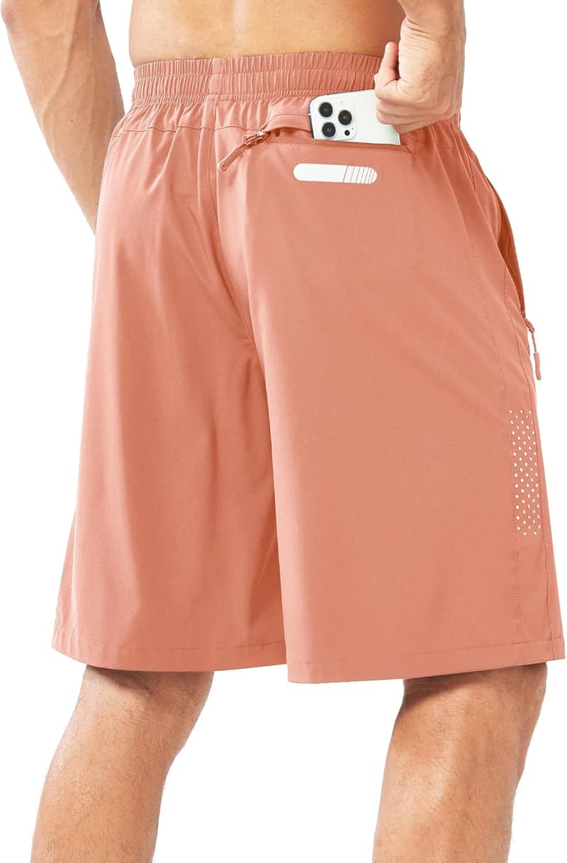 Men's Quick-Dry Athletic Running Shorts - Lightweight Sports Gear