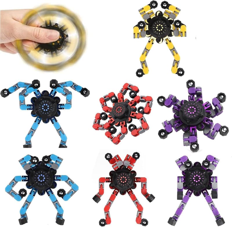 Fidget Toy Set for Stress Relief - 5 PCS for Adults & Kids