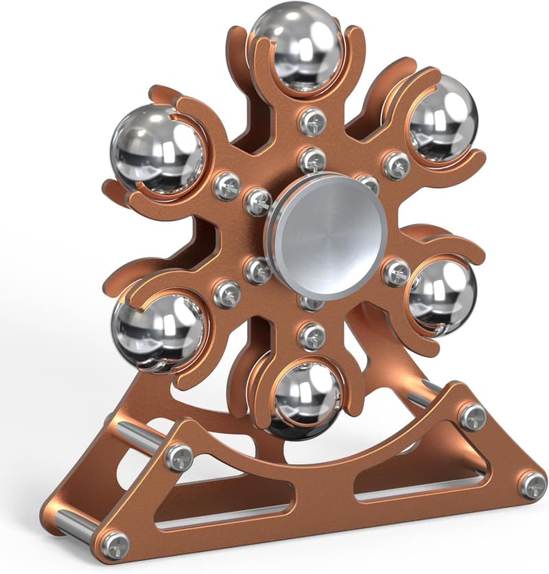 Kinetic Metal Spinner Toy - Stress Relief for All Ages