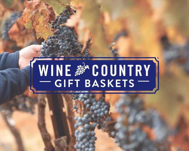Christmas Wine Country Snack Gift Basket