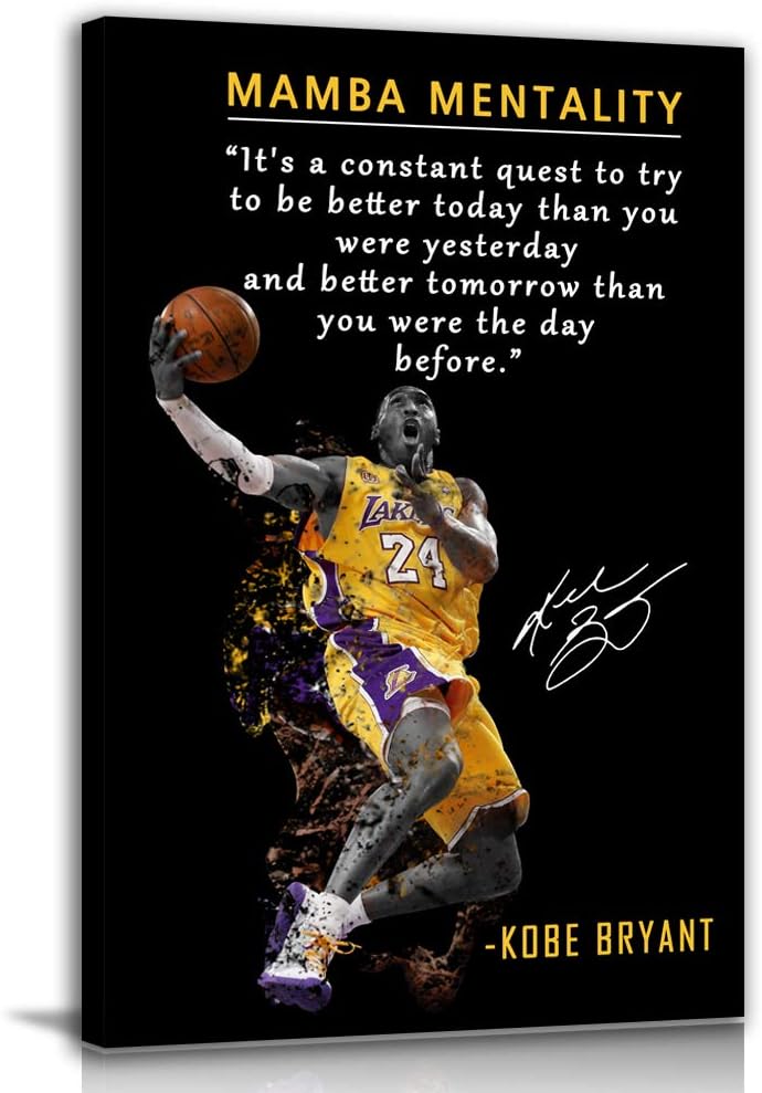 Basketball Inspirational Canvas Wall Art for Home & Office