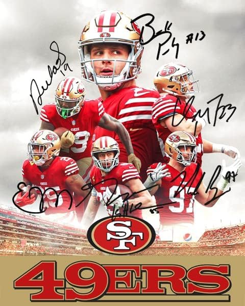 Brock Purdy Signed Autograph Photo Wall Art Decor