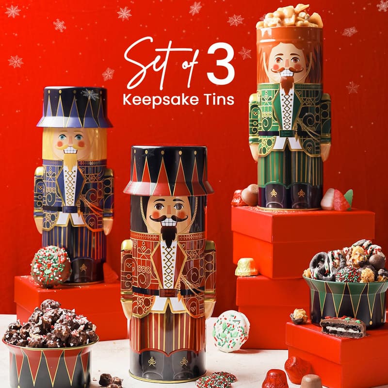 Holiday Gift Basket - Gourmet Chocolate & Snacks for All