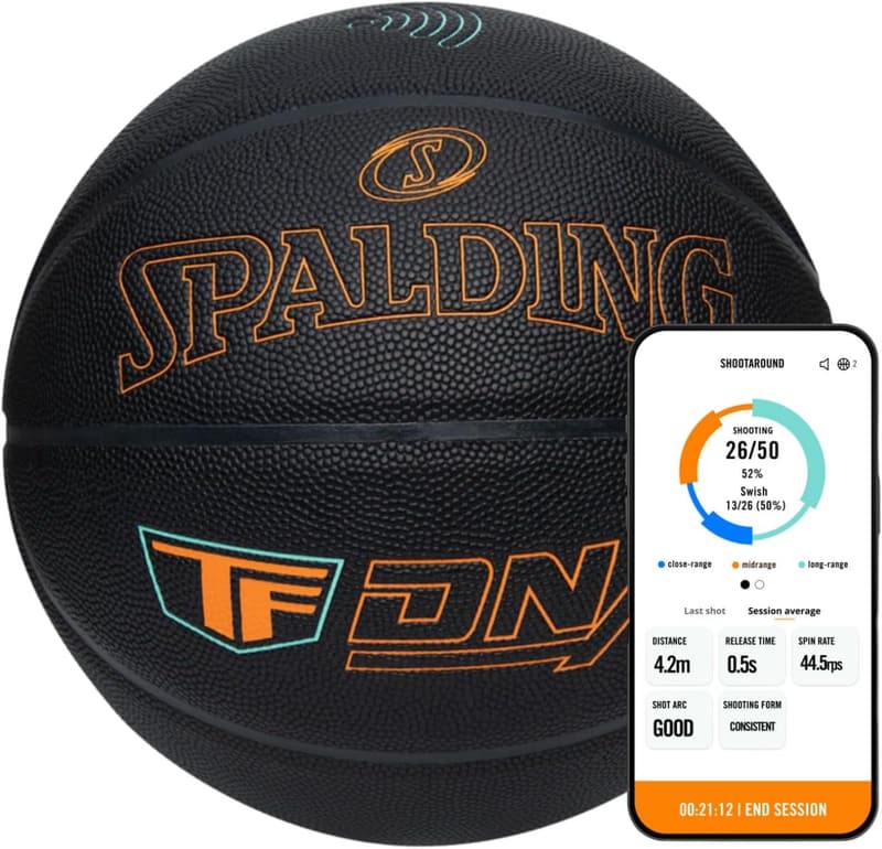 Smart Basketball Bundle with 1-Year App Subscription - iOS Compatible
