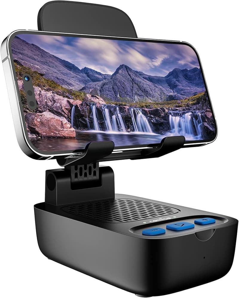 Birthday Gifts: Bluetooth Speaker & Phone Stand for Home/Outdoors