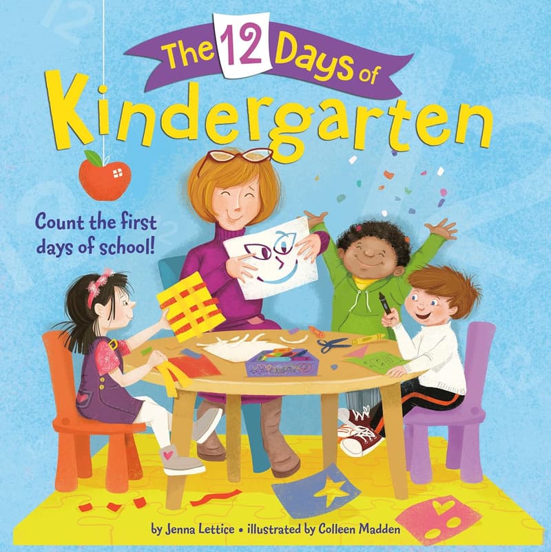 Kindergarten Learning Book: The 12 Days of Fun