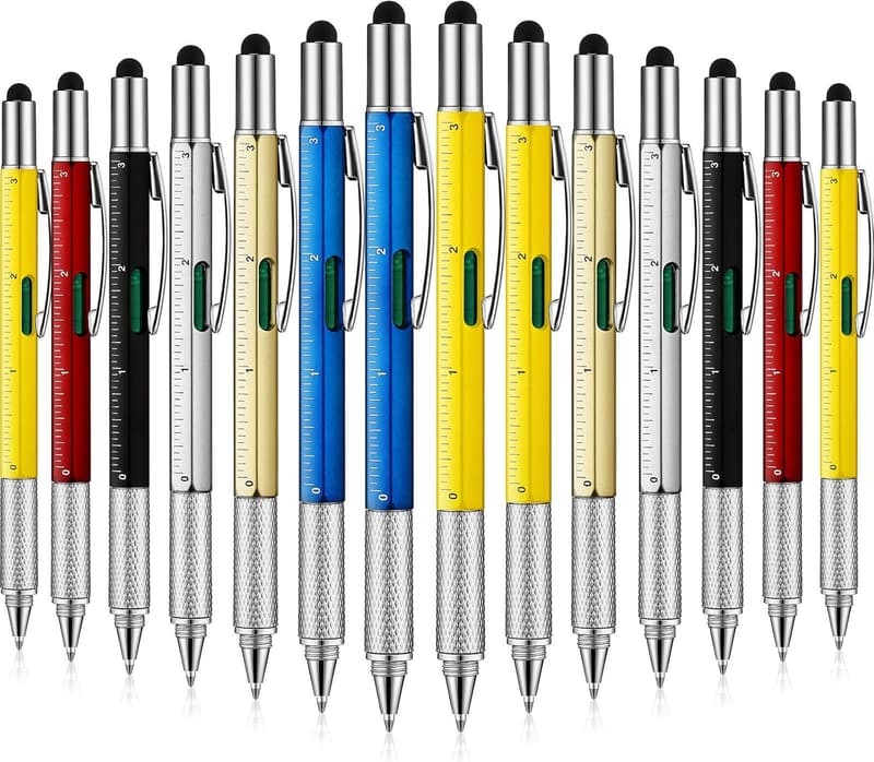 Multifunctional 6-in-1 Tool Pen for Dad - Tech Gadget Gift