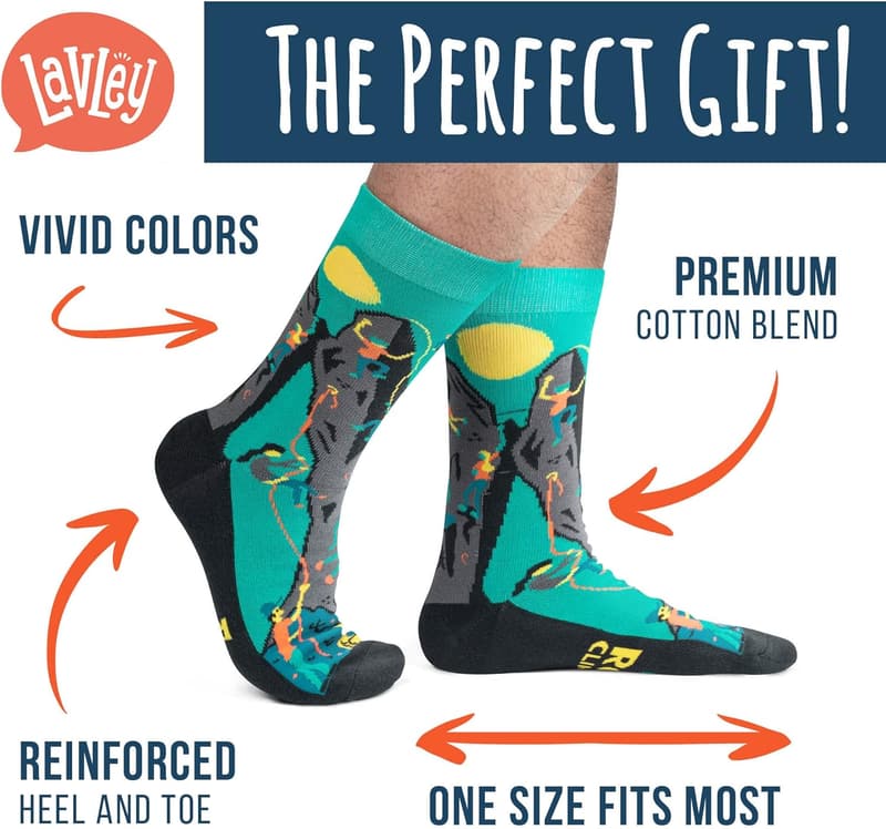 Rock Climbing Socks - Fun Outdoor Gift