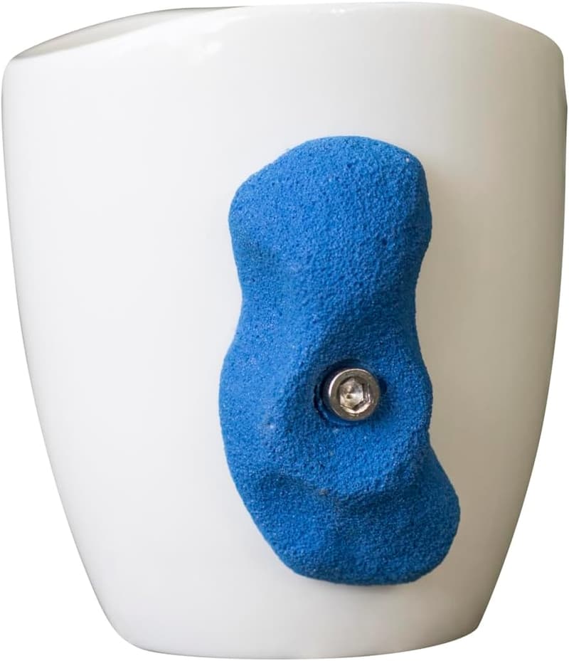 Rock Climbing Mug - Blue Adventure Coffee Cup
