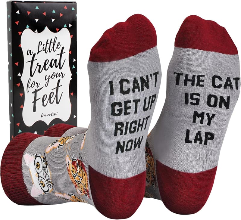 Novelty Socks Gift Box for Cat & Dog Lovers
