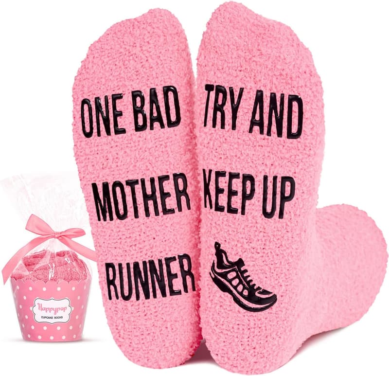 Mother's Day Sports Socks for Moms - Soft Softball Design