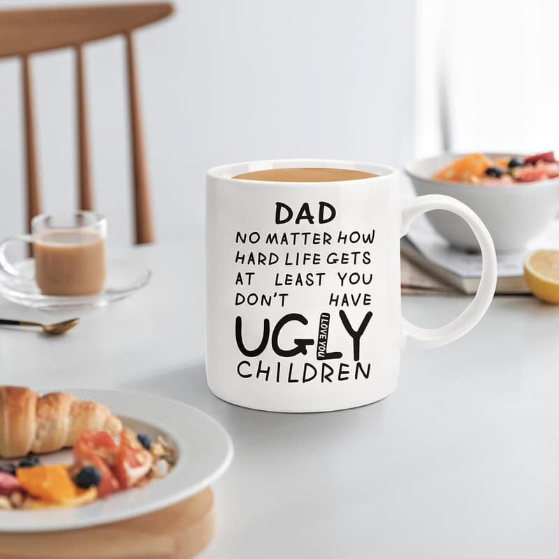 Funny 11oz Coffee Mug for Dad - Unique Father's Day Gift