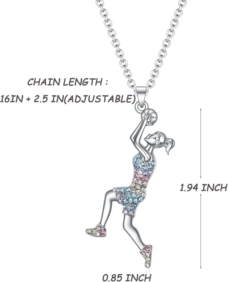 Sports Necklace for Women & Girls - Perfect Birthday Gift