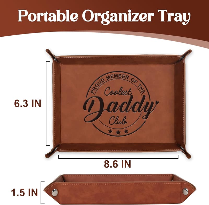 Father's Day Valet Tray Gift for Dad