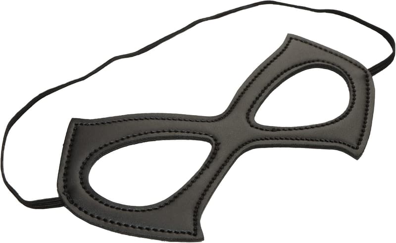 Halloween Cat Eye Leather Mask - Unisex Cosplay Accessory