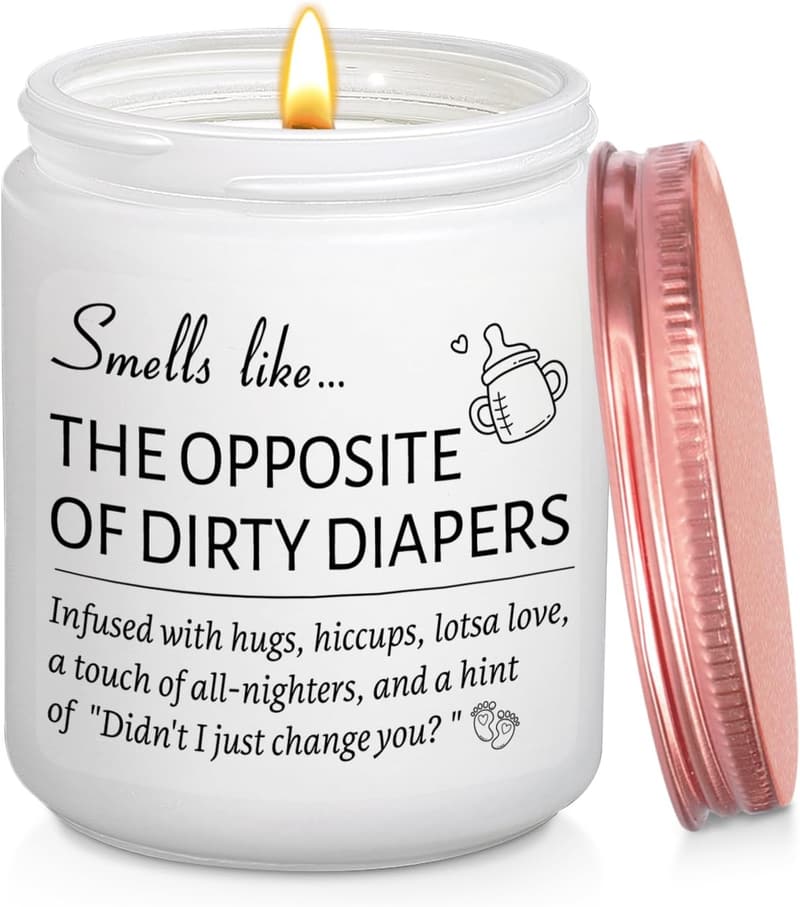 New Parents Candle Gift for First Mother's Day