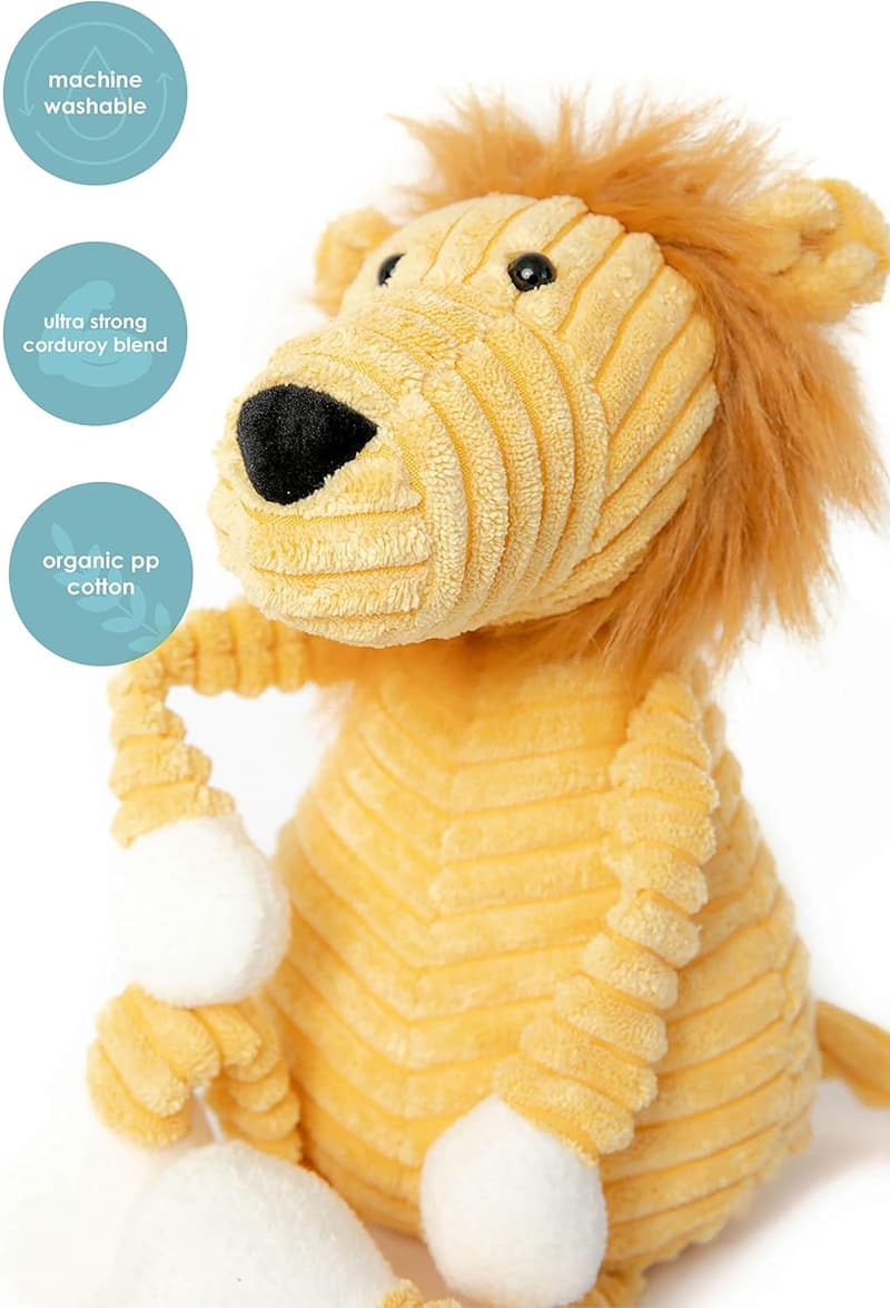Kawaii Lion Plush Pillow Toy for Kids