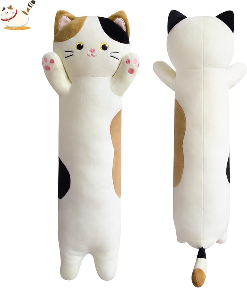 Kawaii Cartoon Cat Plush Pillow - 22