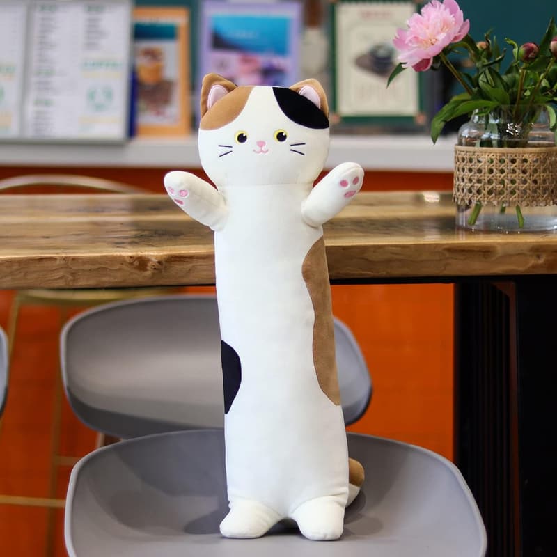 Kawaii Cartoon Cat Plush Pillow - 22