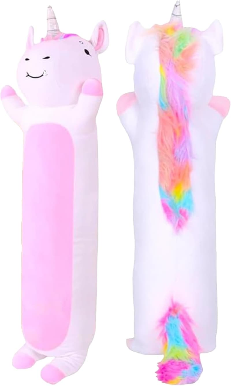 Unicorn Body Pillow – Soft Plush Toy for Kids (23 Inches)