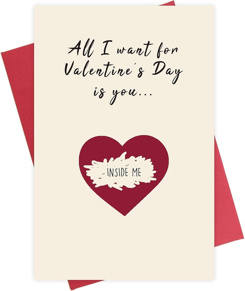 Funny Scratch-Off Valentine's Day Card for Him