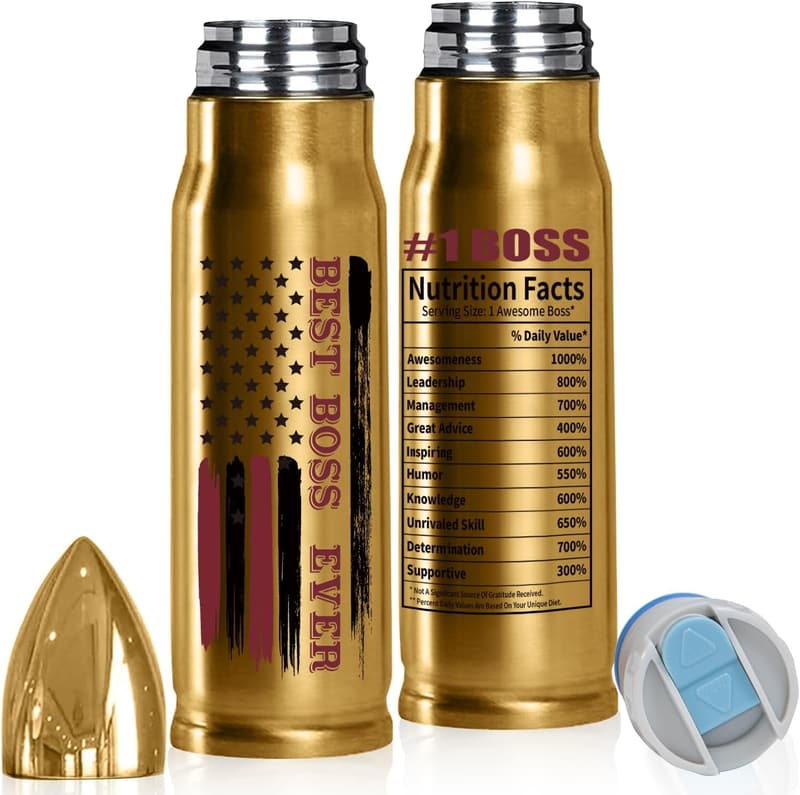 Christmas Gift for Male Boss - 22 oz Stainless Steel Tumbler