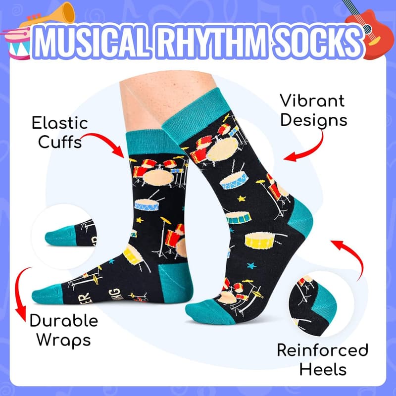 Sports-themed Gifts for Men - Bowling, Hiking, Racing Socks