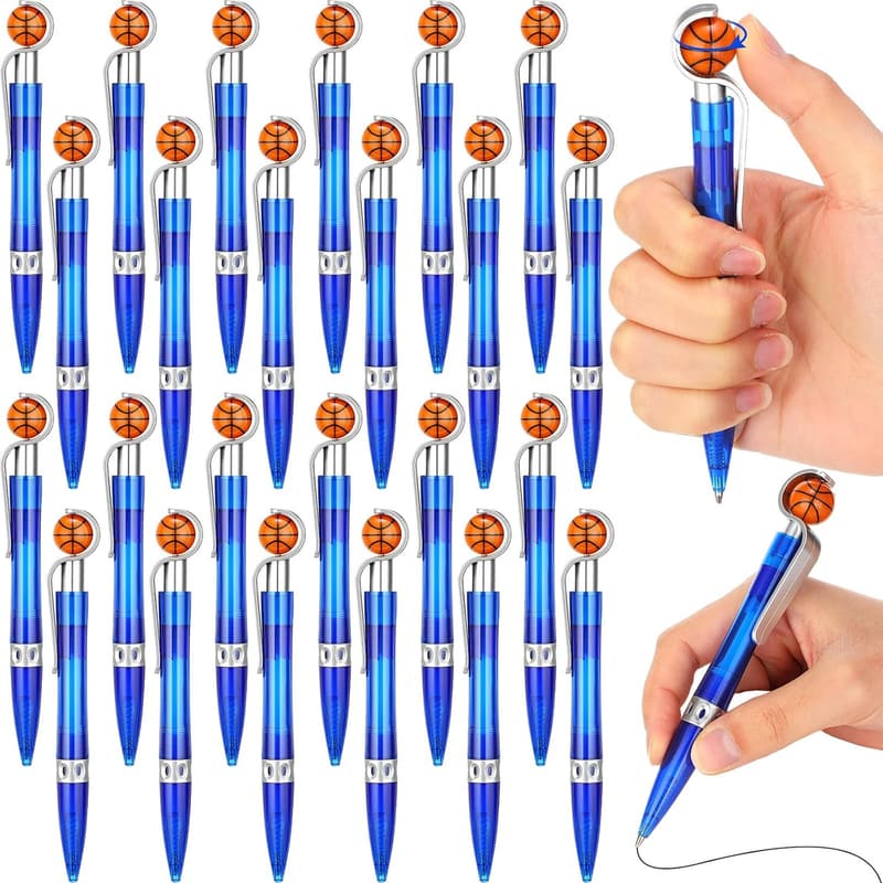 Basketball Party Favors - 24 Novelty Ballpoint Pens