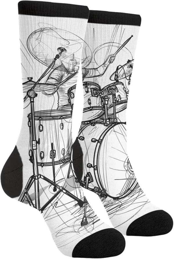 Funny Novelty Crew Socks for Men and Women Gifts