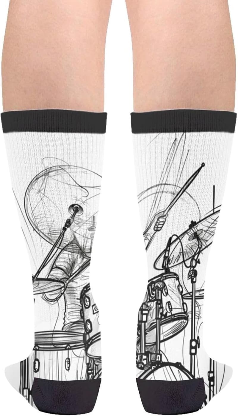 Funny Novelty Crew Socks for Men and Women Gifts