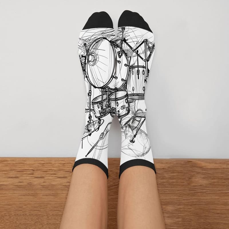 Funny Novelty Crew Socks for Men and Women Gifts