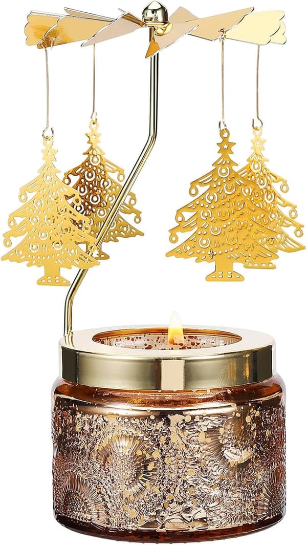 Scented Candle Gift for Women - Rotatable Design for Occasions