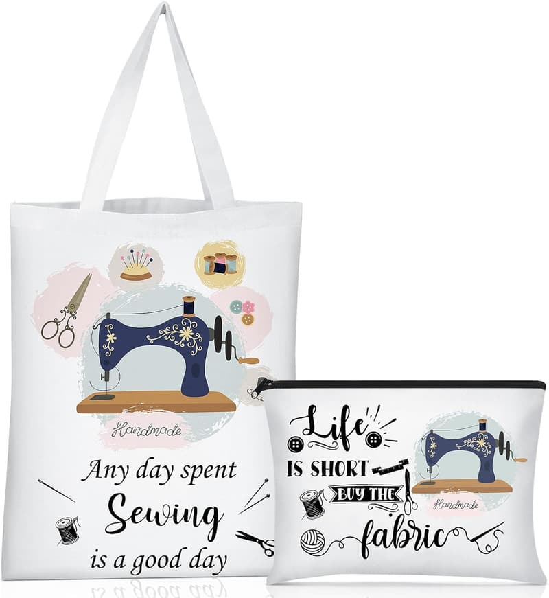 Sewing Gifts for Quilters: Canvas & Cosmetic Tote Bags