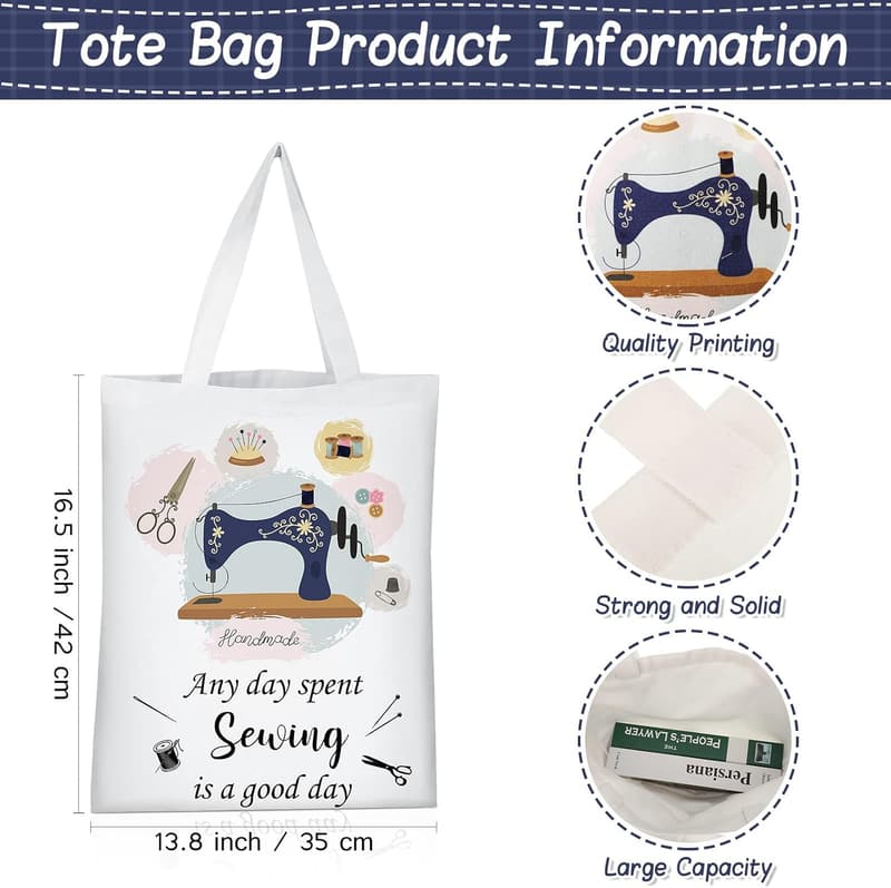 Sewing Gifts for Quilters: Canvas & Cosmetic Tote Bags