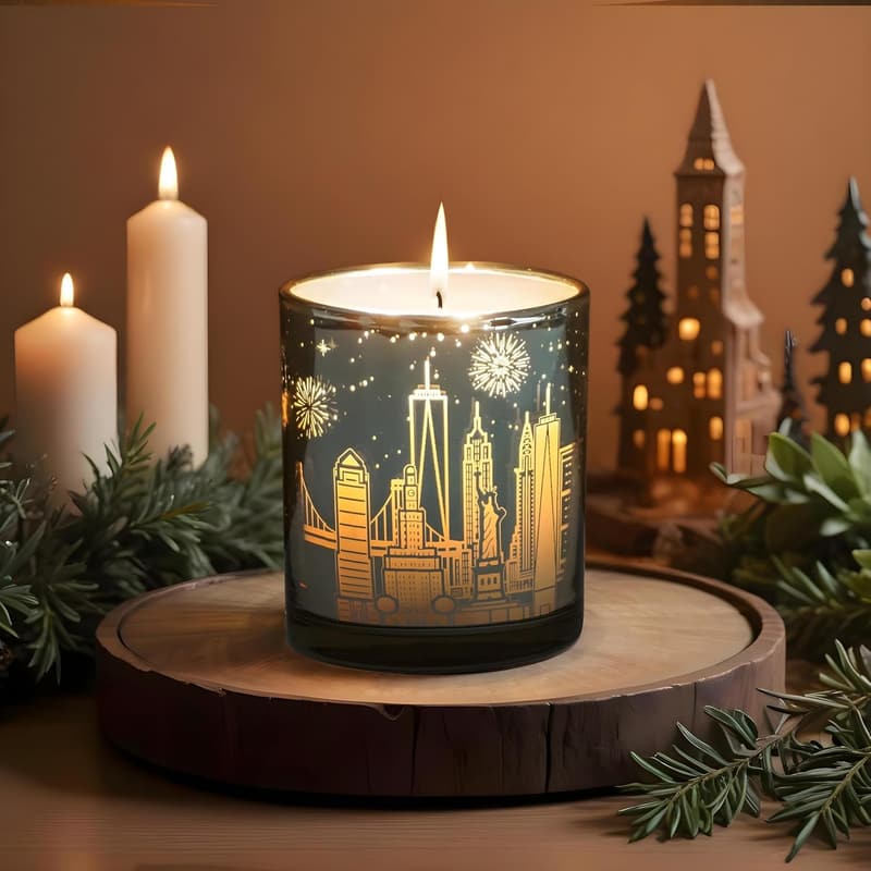 Merry Christmas Gift Set for Women - Unique Mug & Basket