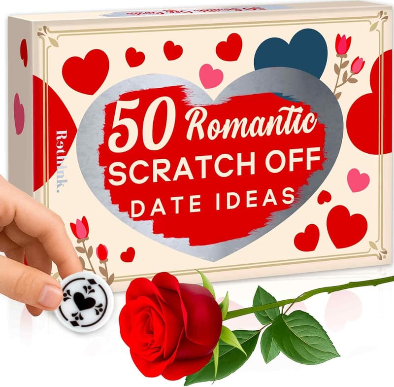 Date Night Ideas: 50 Scratch-Off Romantic Adventure Cards for Couples