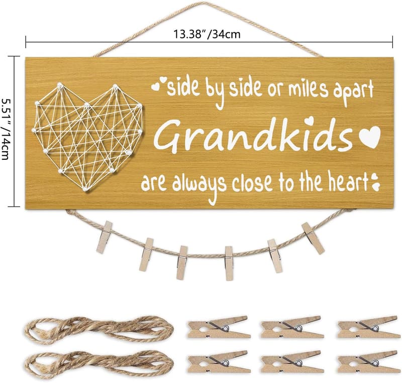 Grandparents' Picture Frame from Grandkids for Any Occasion
